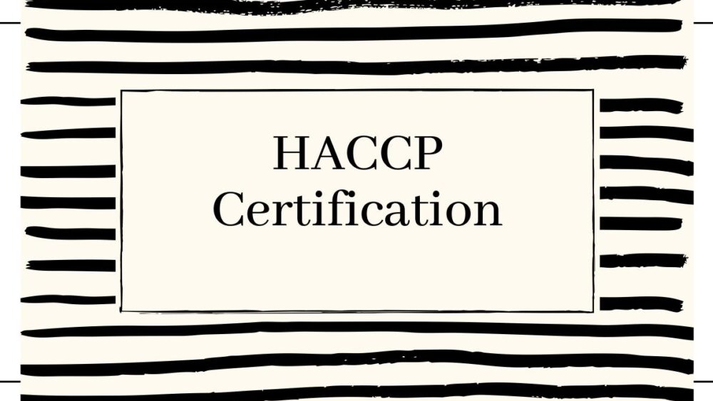 HACCP Certification pic